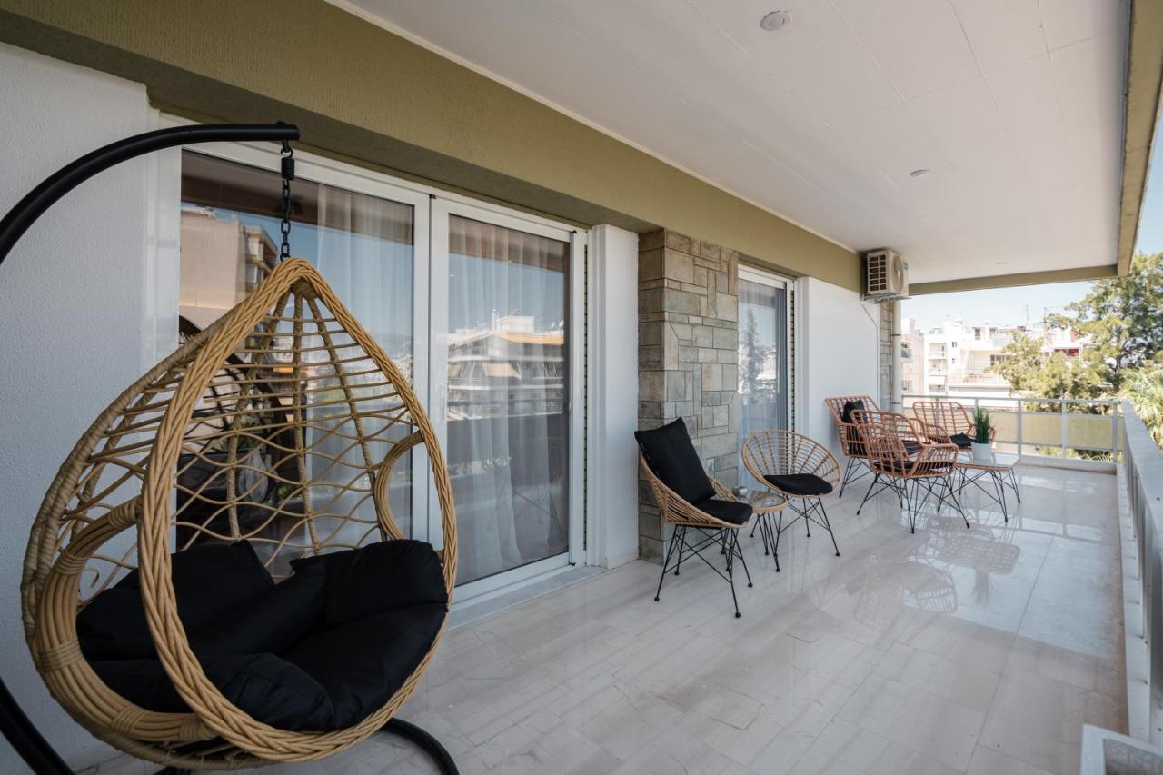 פיראוס Luxury 4 Bedrooms Apartment Near Flisvos Marina מראה חיצוני תמונה