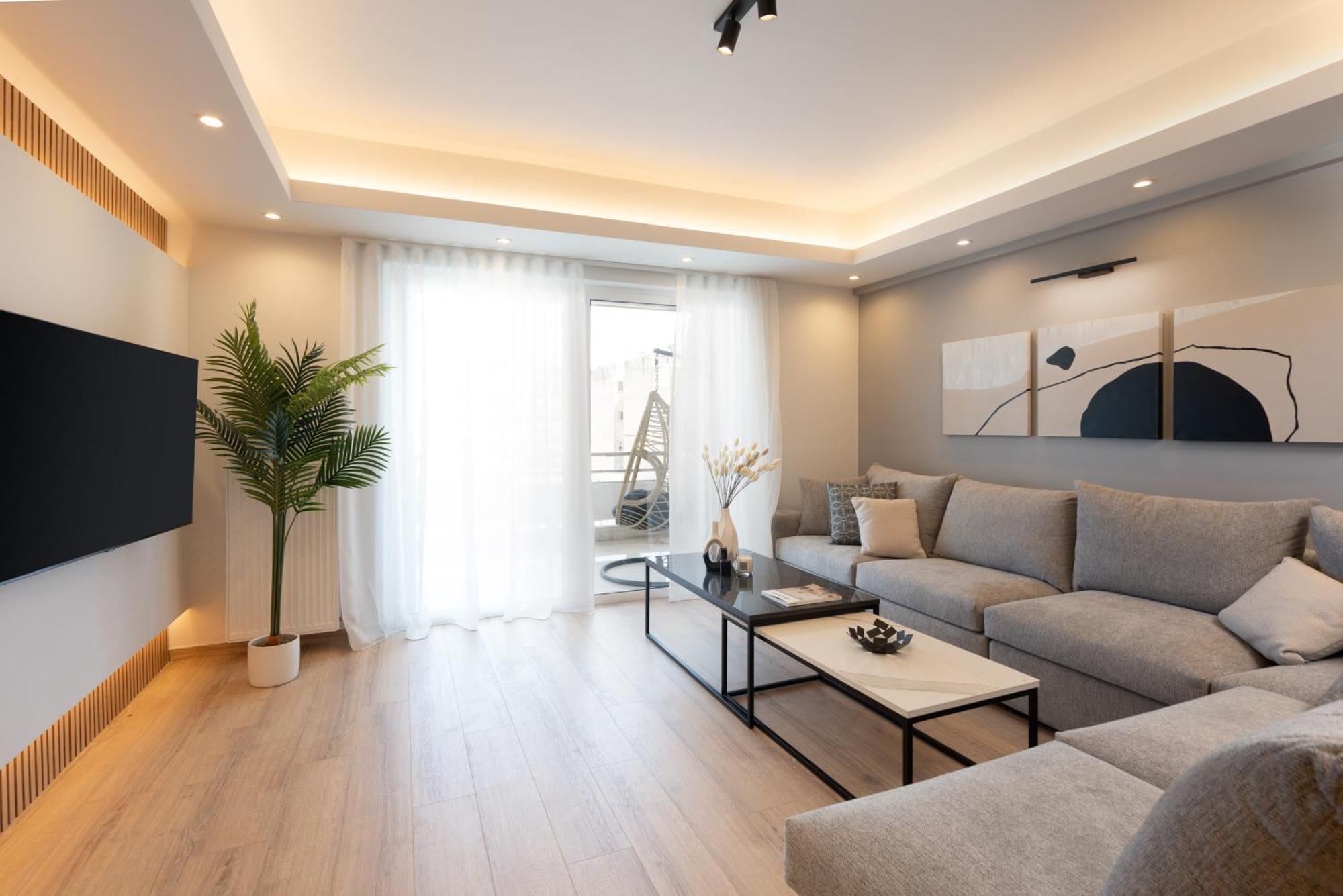 פיראוס Luxury 4 Bedrooms Apartment Near Flisvos Marina מראה חיצוני תמונה
